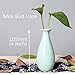 Set of 3 Decorative Miniature Bud Vases,Ceramic Bottle，Ideal Gift for for Home Office, Decor, Table Vases, Bookcase Ornaments Bottles(Multi 3 Colors)