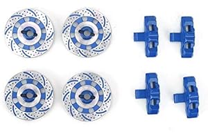 VBESTLIFE Life 1/7 RC Car Aluminum Alloy Wheel Brake Disc, RC Upgrade Part Fit for TRAXXAS Unlimited Desert Racer UDR