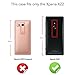 NALIA Case Compatible with Sony Xperia XZ2, Transparent Back-Cover Ultra-Thin Protective Silicone Soft Skin, Shock-Proof Crystal Clear Gel Bumper Flexible Slim-Fit Protector Mobile Phone