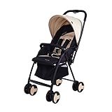 Meego Mini Folding Baby Stroller Baby Seat Carrier (Beige)