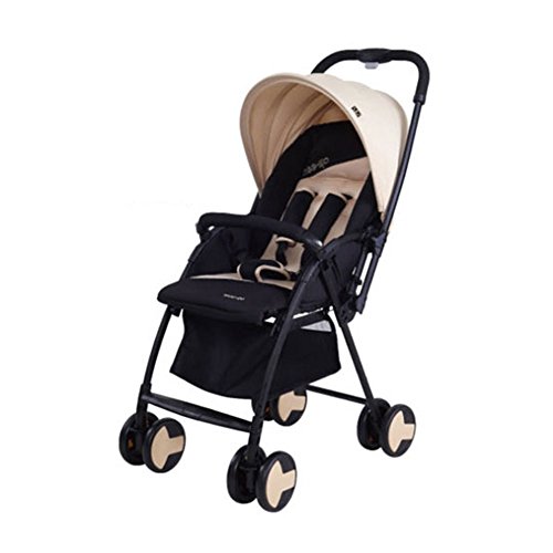 Meego Mini Folding Baby Stroller Baby Seat Carrier (Beige)