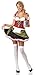 California Costumes womens Bavarian Bar Maid Adult Sized Costumes, Red/Olive, Medium US