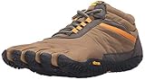 Vibram Men's Trek Ascent Insulated-Men's Shoe, Khaki/Orange, 42.0 D EU (9-9.5 US)