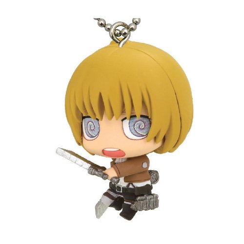 Takara Tomy Attack on Titan Chibi Charater Mascot Key Chain Figure ~2