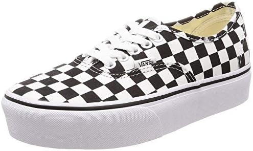 vans authentic platform checkerboard