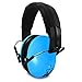 SilentSound 27 dB NRR Sound Technology Safety Kids and Teenagers Ear Muffs with LRPu Foam for Shooting, Music & Yard Work, Blue