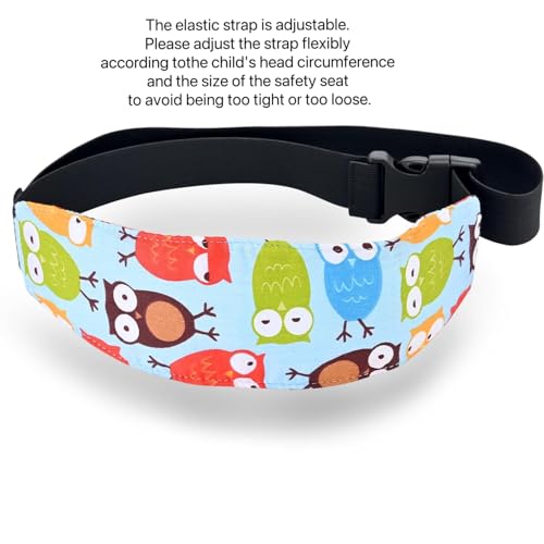 Head Support for Stroller Car Seat - Head Band Strap Headrest for Sleeping Traveling for Toddler Kids Children Child Baby Infant