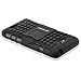 Fosmon [RUGGED] LG REALM Case - HYBO-RAGGED Heavy Duty Hybrid Protective Cover with Kickstand (Black)