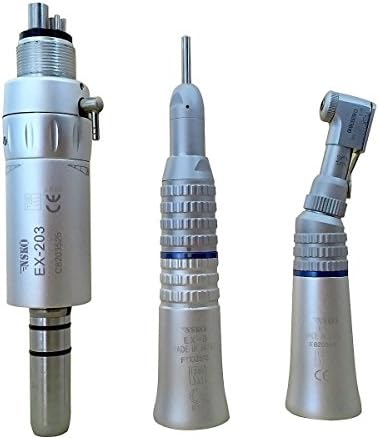 Prodydent MAX Style 2 Holes Contra Angle Air Motor EX-203 Kit with Push Button Handle Kit