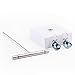 Oirlv T-Bar Jewelry Display Stand Earring Holder (White)