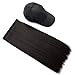 22″ Detachable Baseball Cap With Synthetic Hair Extensions Long Straight Hairpiece Wig with Adjustable Black Baseball Hatthumb 1