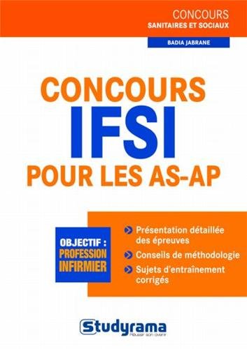 Concours IFSI pour les AS-AP