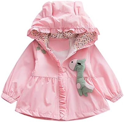 キッズ トレンチコート かわいい耳 フード付き コート 女の子 長袖 漫画キリン ジャケット 可愛い フリル ウインドブレーカー おしゃれ 秋冬 上着 通園 通学 普段着 アウターウェア 人気 フルジップ パーカー 子供服 アウター Zerotondomontecatini It
