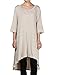 Mordenmiss Women's Half Sleeve High Low Loose Tunic Tops Casual Tee Shirts