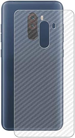 Fjiujin,Xiaomi Pocophone F1 3D Anti-fingerprint Back Film Protective Film(color:TRANSPARENT)