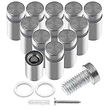 Luomorgo 12 Pcs 1/2" x 1" Stainless Steel Standoff