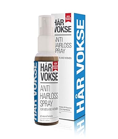 Amazon Com Har Vokse Natural Hair Loss And Regrowth Spray For