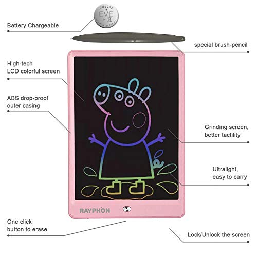 image for ZB·HANTANG ZBHANTANG LCD Writing Tablet 10 Inch Drawing Board Doodle 