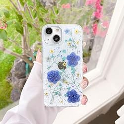 CEOKOK for iPhone 14 Plus/15 Plus Case Clear with