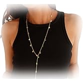 Rhinestone Star Y Shape Necklace Bridal Wedding Back Chain Jewelry Summer Stars Tassel Chest Body Chain Festival Rave Long Necklace Jewelry for Women