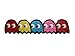 Pac-man ghosts Blinky Pinky Inky Clyde Embroidered Iron On / Sew On Patch - Pac-man