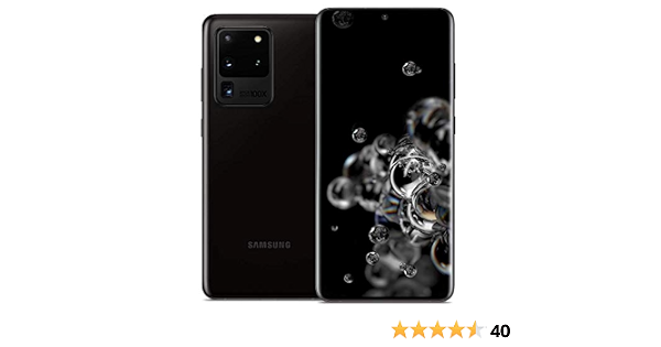 Amazon Com Samsung Galaxy S Ultra 5g G90 Dual 256gb 12gb Factory Unlocked Gsm Only No Cdma Not Compatible With Verizon Sprint International Version Cosmic Black