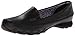 Skechers Women's Bikers-Cruising Slip-On Loafer,Black Leather,6.5 M US
