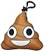 iscream X-Pressive! Emoji Poop Emoji Microbead Filled Backpack Keyring Clip - Mint Marshmallow Scent