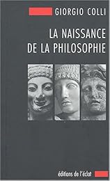La  naissance de la philosophie