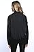 Members Only Women's Iconic Boyfriend Jacket with Satin Finish, Black, Small