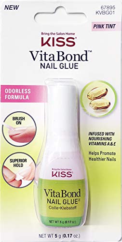 Kiss Vita Bond Nail Glue #67895#KVBG01, 0.17 Ounce