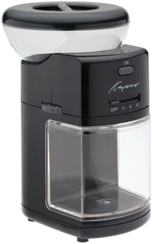 Capresso Burr Coffee Grinder, Black