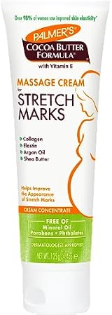 Palmers Cocoa Butter Formula Massage Cream Stretch Marks Pregnancy 4.4 Oz 125g view 2