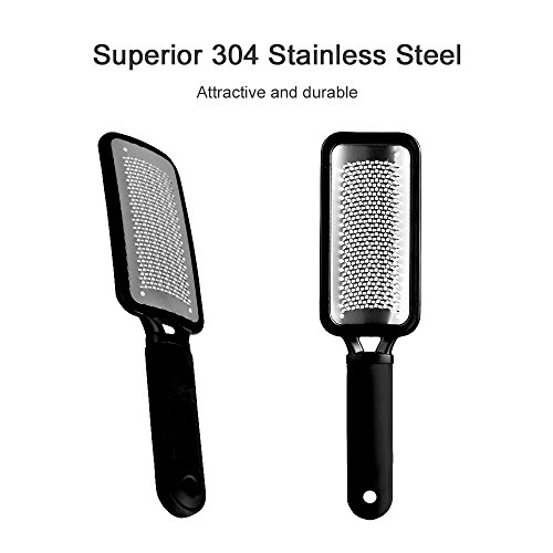 Pretty See Pedicure Rasp Foot File Callus Remover for Removing Hard Skins and Cracked Skin Corns, Foot Exfoliating Scrubber Cleaner File 3 Pcs/Set