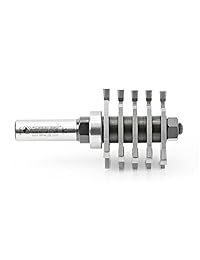 Amana Tool 53610 - Juego de puntas de carburo (1-7 8 D x 1-3 8 CH x 1 2 pulgadas, SHK con rodamiento de bolas superior, 3 fluores)