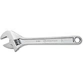 Crescent 15" Adjustable Tapered Handle Wrench | AC215BK | Boxed, Home Improvement, Garage, and Mechanic Versatile Hand Tool
