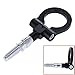 Yunan Racing Tow Towing Hook for Universal BMW European Car Auto Trailer Ring (Black)