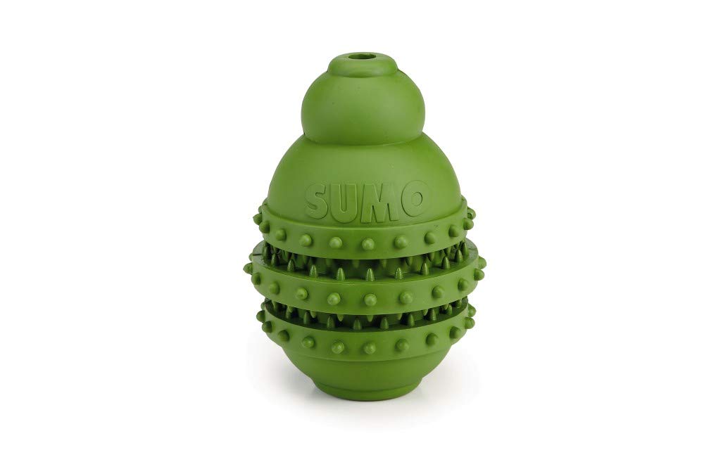 Beeztees Sumo Play Dental Dog Toy 9 x 9 x 12 cm, Green