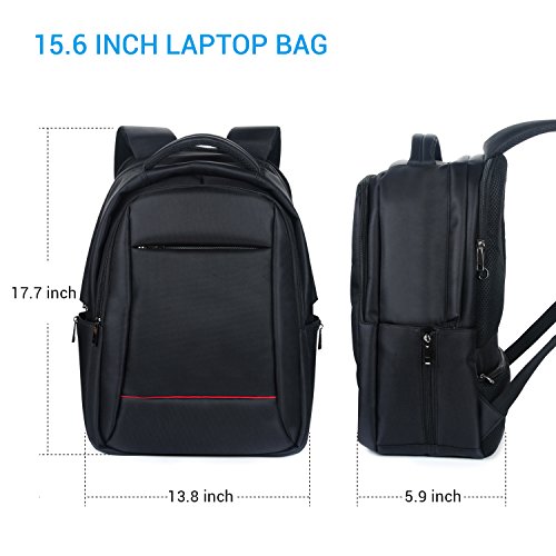 Backpacks, Laptop Backpacks - ZSTVIVA Water Resistance Anti-theft Zipper Design Nylon Fabric Collage Backpack Travel Bag Business Computer Bag Up to 15.6 inch