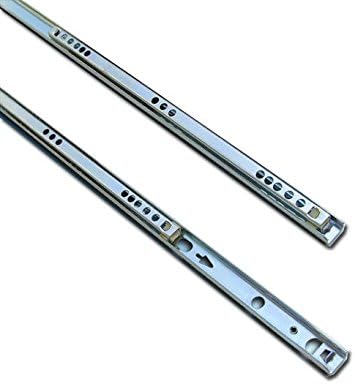 Metal Drawer Runners 17mm Wide X 312mm Per Pair Replaces