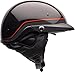 Bell Pit Boss Open-Face Motorcycle Helmet (Pinstripe Orange/Black, Large)