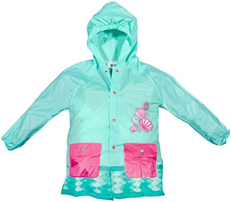 Lilly of New York Boy &amp; Girl Rain Jackets, Hooded Raincoat, Pockets, Fun Prints