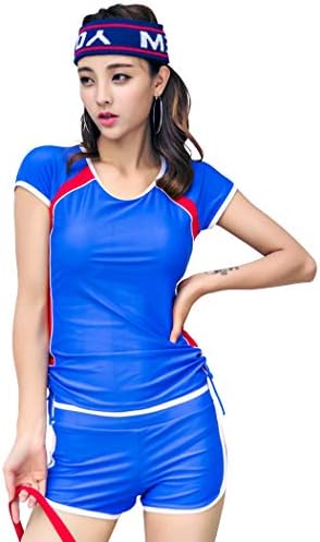 Teddy 水着 レディース フィットネス 体型カバー 2点セット 短パン 30代 新品 送料無料 スポーツ 女性用 40代 サーフィン Hys1064 セパレート