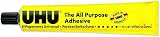UHU All Purpose Adhesive 125ml Tube - Crystal Clear, Elastic Bond view 3