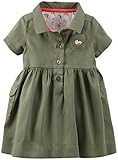 Carter's Baby-Girl Sateen Cargo Dress w/Diaper Cover