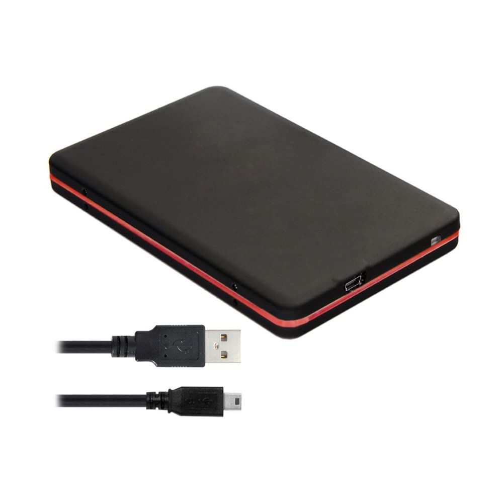 NFHK USB2.0 480Mbps to 1.8 inch Micro SATA 16pin 7+9 SSD HDD External Hard Disk Enclosure
