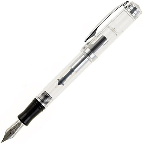 Nemosine Singularity Fountain Pen, 0.6mm Calligraphy German Nib, Demonstrator (NEM-SIN-01-6) by Nemosine