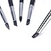 MEEDEN Paint Brush Set Silicone Brush Pens 5mm Tip Width Clay Sculpting Tools for Shaping Modeling Smoothing Pottery Decorating Pastel Blending Masking Fluid Nail Art Work Pack of 5