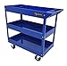 Excel TC301A-Blue 29-Inch Steel Tool Cart, Blue