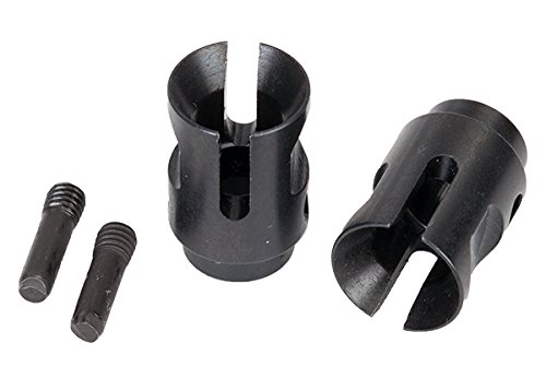 Traxxas TRA8353X Drive cups, inner (2) (steel constant-velocity driveshafts)/ screw pins (2)